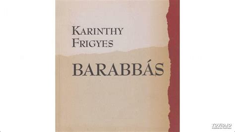 karinthy frigyes barabbás